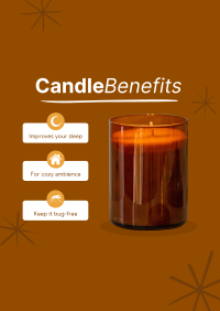 Candle Benefits Poster Image Preview