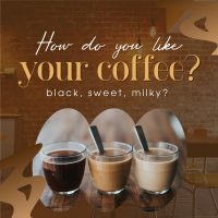 Coffee Flavors Instagram post Image Preview