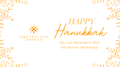 Hanukkah Celebration Facebook event cover Image Preview