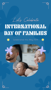 Modern International Day of Families Instagram Story Design
