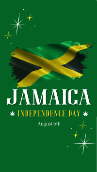 Modern Jamaica Independence Day TikTok video Image Preview