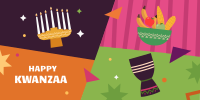 Multicolor Kwanzaa Twitter post Image Preview