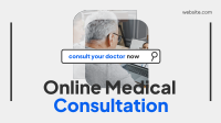 Online Doctor Consultation Animation Image Preview