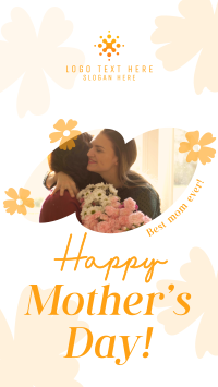 Floral Mothers Day Facebook Story Design