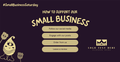 Online Business Support Facebook ad Image Preview