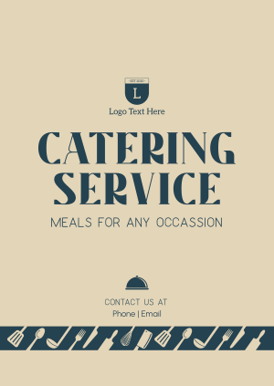 Food Catering Business Poster