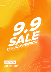 9.9 Gradient Sale Flyer Image Preview