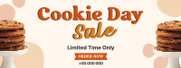 Cookie Day Sale Facebook Cover Design