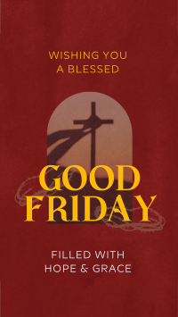 Good Friday Greeting TikTok Video Preview