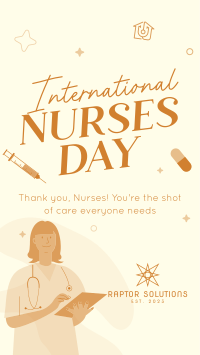 International Nurses Day TikTok Video Image Preview