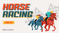 Derby Racing Facebook Event Cover Design