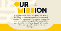 Our Mission Statement Facebook ad Image Preview