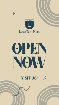 Organic Shapes Open Now Instagram Reel Image Preview