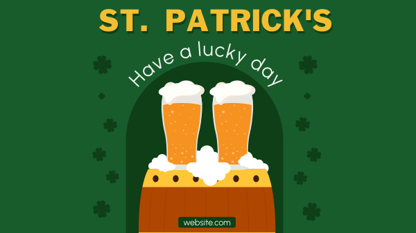 Irish Beer Facebook Event Cover Design Image Preview