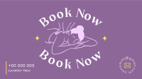 Massage Booking Facebook Event Cover Design
