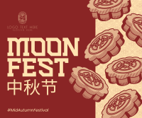 Moon Fest Facebook Post Design