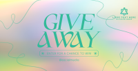 Minimalist Gradient Giveaway Facebook Ad Preview