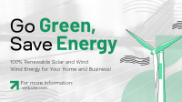 Solar & Wind Energy  Facebook Event Cover Design