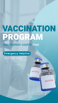 Vaccine Bottles Immunity YouTube Short Design
