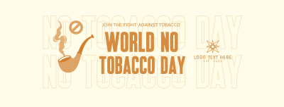 Fight Against Tobacco Facebook cover Image Preview