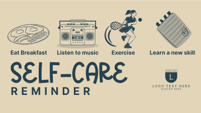 Self-Care Tips Facebook event cover Image Preview