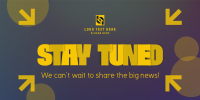 Stay Tuned for Big News Twitter post Image Preview