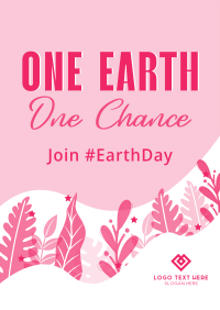 One Earth One Chance Celebrate Flyer Image Preview