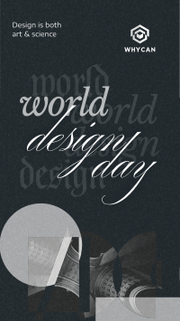 Contemporary Abstract Design Day Instagram Reel Design
