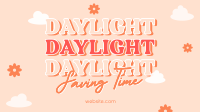 Quirky Daylight Saving Animation Image Preview