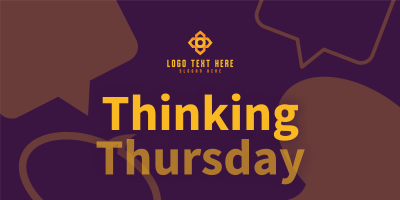 Minimalist Thinking Thursday Twitter post Image Preview