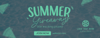 Refreshing Summer Giveaways Facebook cover Image Preview