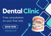 Dental Clinic Postcard Design