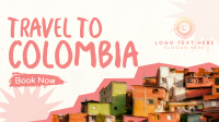 Travel to Colombia Paper Cutouts Animation Image Preview