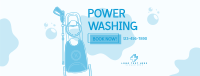 Super Power washing Facebook cover Image Preview