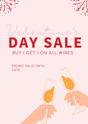 Wine Sale Poster Image Preview