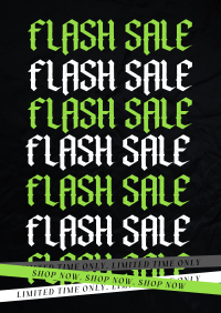 Gothic Flash Sale Flyer Design