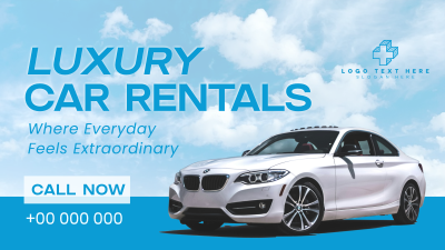 Designer Car Rental Facebook event cover Image Preview