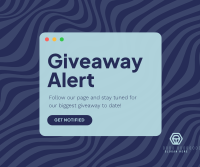 Giveaway Alert Facebook Post Design