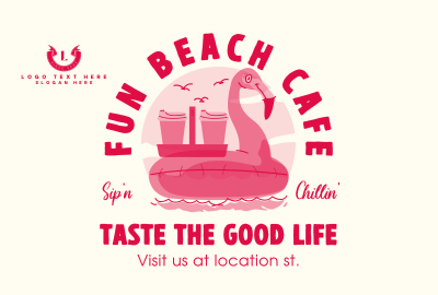 Beachside Cafe Pinterest board cover Image Preview