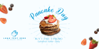 Pancakes & Berries Twitter post Image Preview