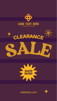 Cute Y2K Clearance Sale Instagram story Image Preview