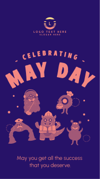 Celebrate May Day Instagram story Image Preview