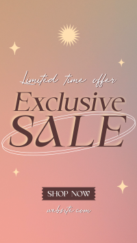 Limited-Time Sale Video Image Preview