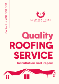 Quality Roofing Flyer Design