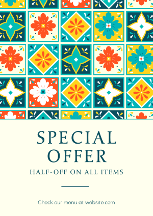 Special Offer Tiles Flyer Image Preview