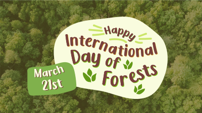 International Day of Forests  Facebook event cover Image Preview