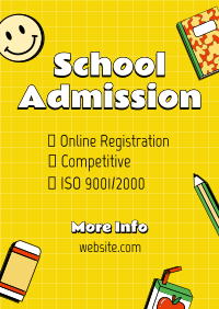 Quirky School Poster Image Preview