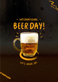 International Beer Day Poster Image Preview