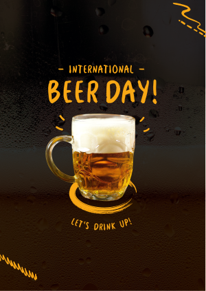 International Beer Day Poster Image Preview