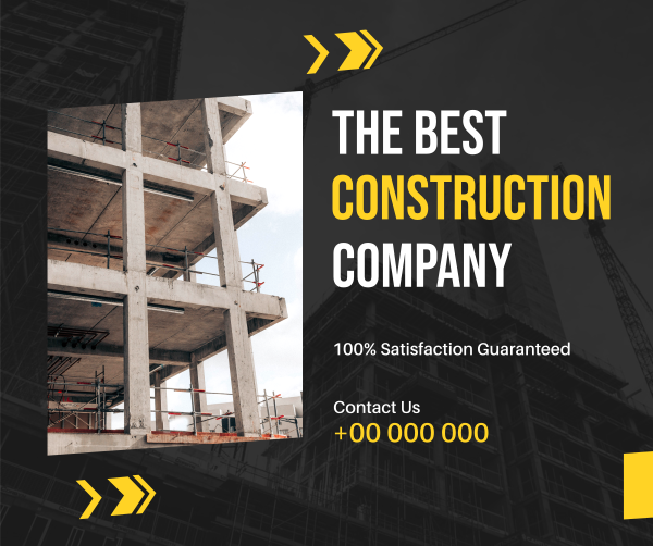 The Best Construction Facebook Post Design Image Preview